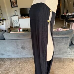 free people strapless maxi tube top